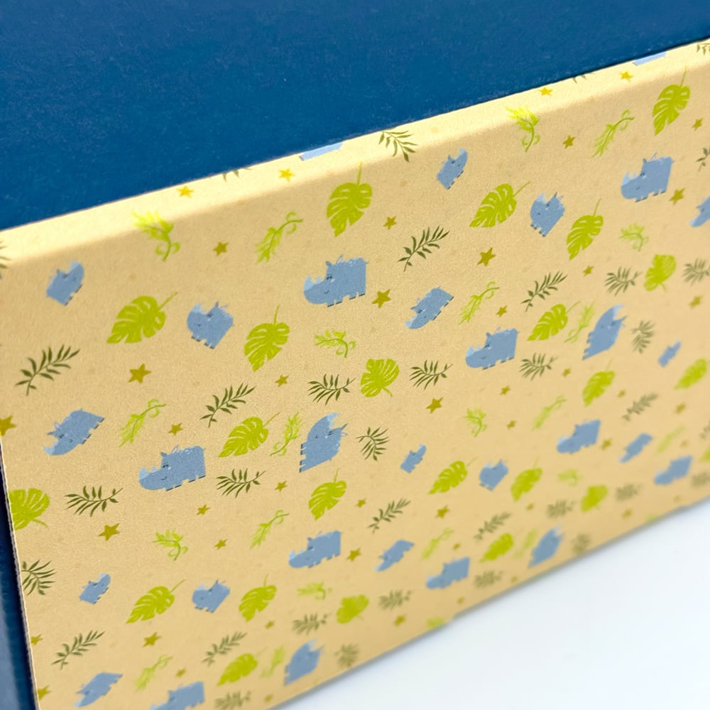 Rhino Baby Box Detail Pattern
