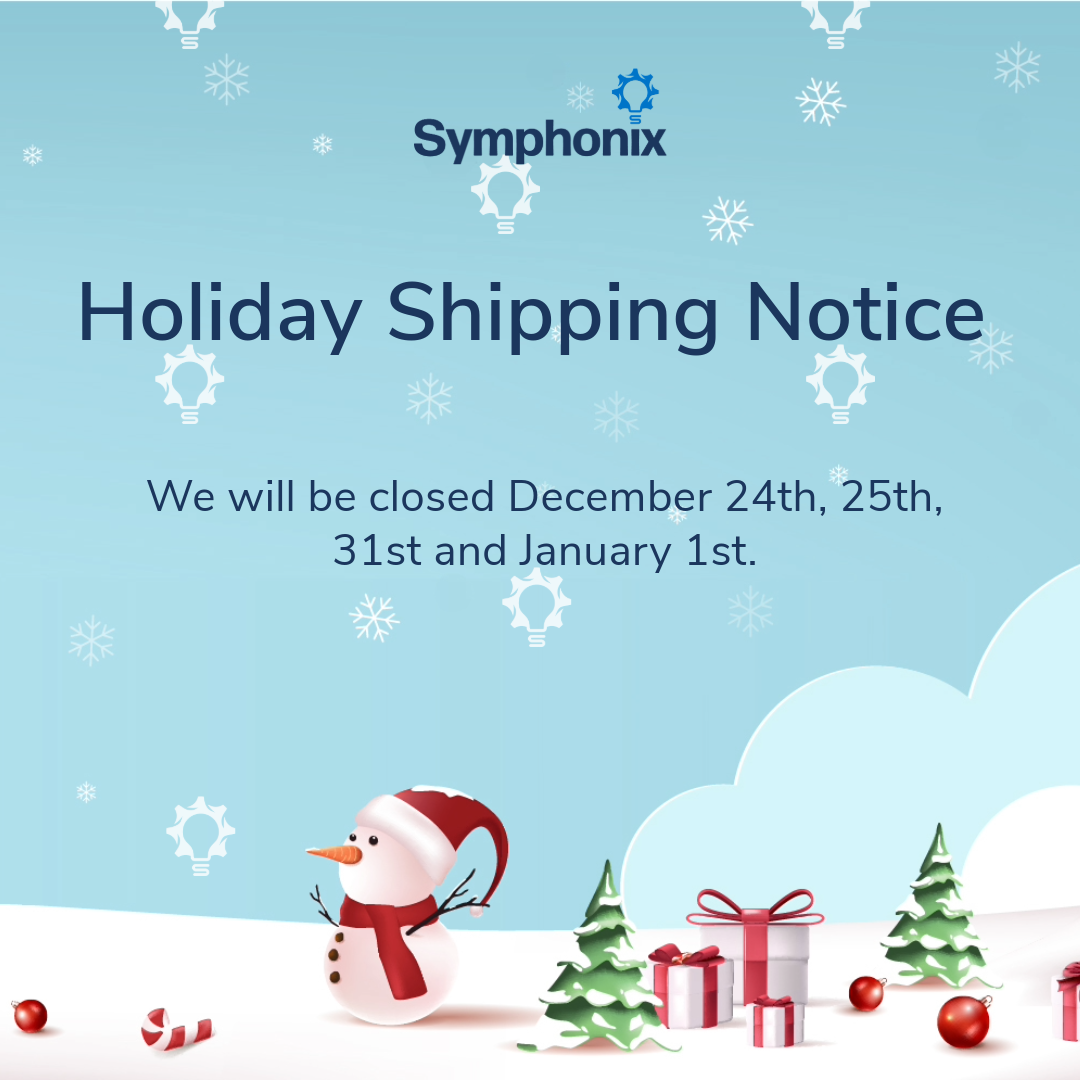 Holiday Shipping Notice